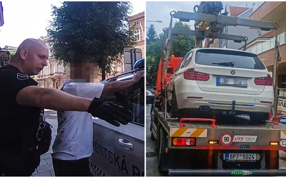 Celostátně hledaní na sebe sami upozornili. Jeden hudbou, druhý zaparkovaným BMW