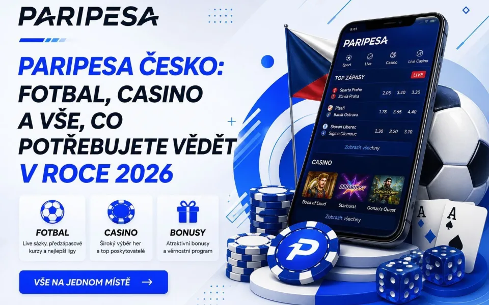 Paripesa Česko: Fotbal, Casino a Vše, co Potřebujete Vědět v roce 2026