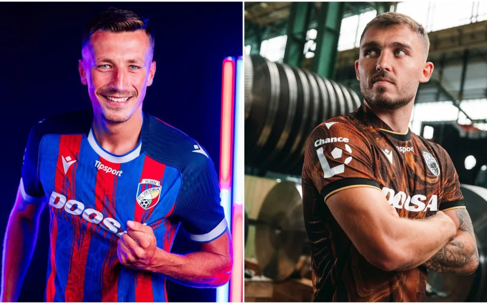 Odkaz na přírodu, průmysl i pivo. FC Viktoria Plzeň představila nové dresy