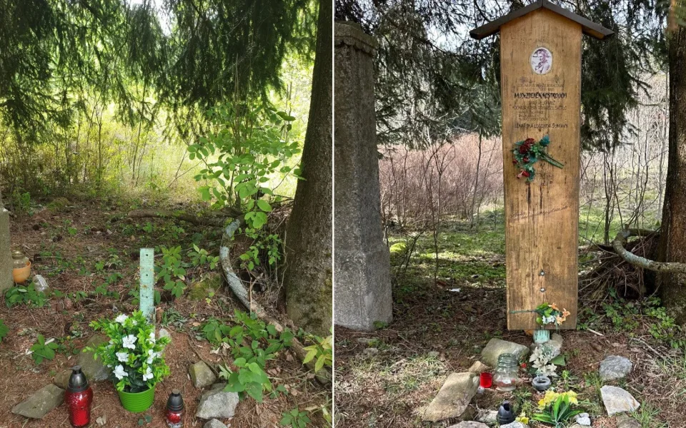 Od šumavské hájovny v Pustině zmizelo pamětní prkno legendárního lékaře
