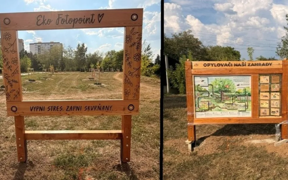 Nový Ekopark vznikl díky nápadu obyvatel v rámci participativního rozpočtu