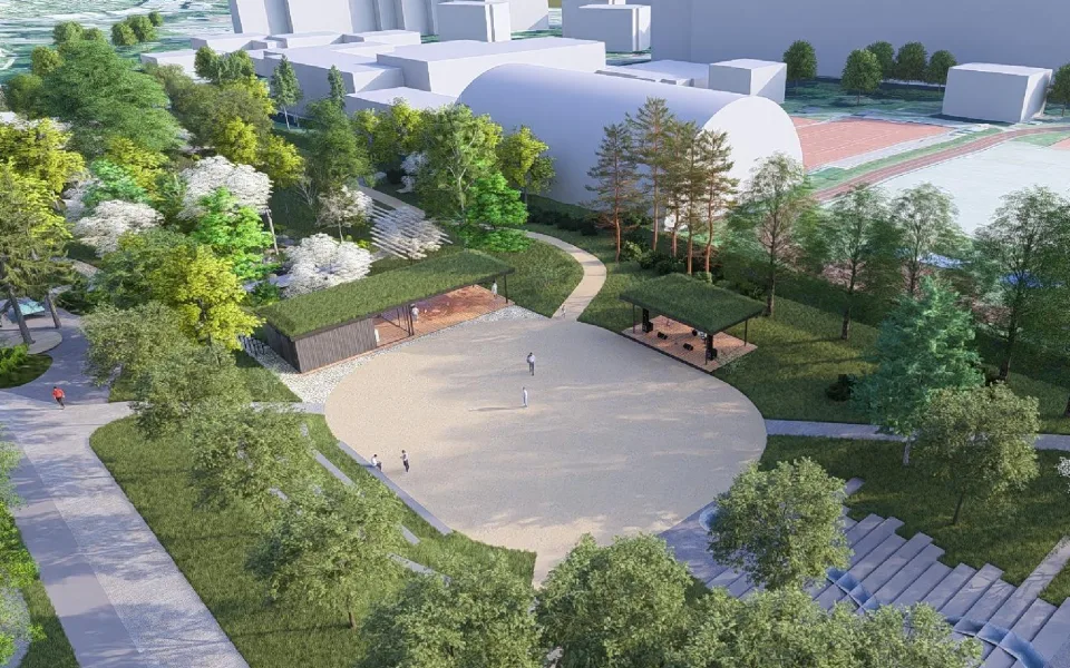 Více zeleně, otevřené koryto. Park U Bazénu na Lochotíně čeká proměna